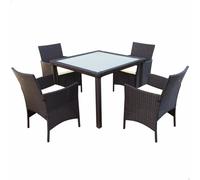Color Baby Conjunto de mesa Aktive (100x75 cm) + 4 sillas (60x61x84 cm)