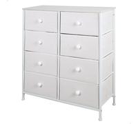 Color Baby Max Home Cómoda 8 Cajones 80X30X81 Cm - Blanco