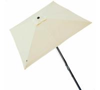 Color Baby Parasol de terraza cuadrado 270x270 cm con chimenea