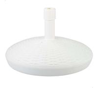 Color Baby Soporte para Parasol Poliresina Blanca 30 Kgs Ø58x35 cm