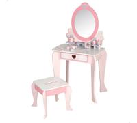 Color Baby Woomax Tocador de Madera con Silla 50x34x92 cm