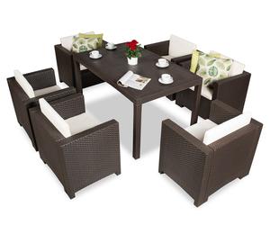 Colorado Premium Rattan Set 6 Marrón Bica