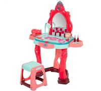 ColorBaby 47969 Beauty Fashion Princess Tocador de Maquillaje para niñas, con Taburete 22 cm, luz y Sonido, 57x24x75 cm, Tocadores Infantiles niña, Accesorios Belleza Infantil, Juguete niña 3 años