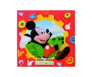Colorbaby - Colección Disney - Pack 20 Servilletas Mickey Mouse Disney 33 Cm - Alta Absorción | Ideal para Fiestas