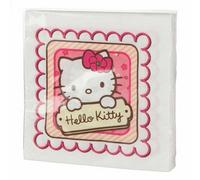 Colorbaby - Colección Hello Kitty - Pack 20 Servilletas Desechables - 33 Cm - Ideal para Fiestas 33 cm