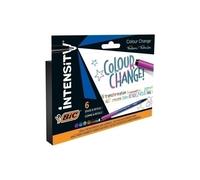 COLORES BIC INTENSITY QUE CAMBIAN DE COLOR AL PASAR LA GOMA ENCIMA