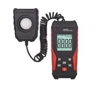 colorímetro de mano, Medidor De Luz Digital, Iluminancia Lux Con Función Registro, Pantalla LCD, Rango Medición, Sensor Flexible, Probador