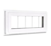 COLORPAPA Ventana de popa de vinilo de 25,4 x 73,6 cm, color blanco