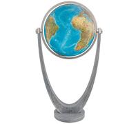 Columbus Globo terráqueo de pie Duo roble / acero inoxidable 77 cm