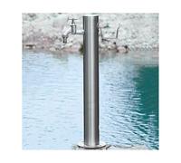 Columna de Agua anticongelante y antioxidante para Grifo, Fuente de Columna de Agua Exterior de Acero Inoxidable, Columna de Agua de jardín de Acero Inoxidable con Grifo