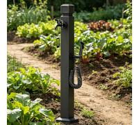Columna de agua para exteriores,grifo de manguera anticongelante,grifo de columna de agua montado en el piso,fuente de hidratación decorativa para exteriores,espiga para patio(A,Height: 60cm/23.6in)