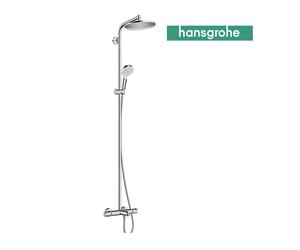 Columna de bañera termostática hansgrohe crometta s240 gris cromado