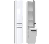 Columna de baño Nel IV BLANCO BRILLO