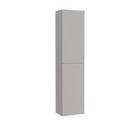 Columna de Dos Puertas Reversible con Estantes Regulables y Instalación Suspendida 35x25x150cm Roca