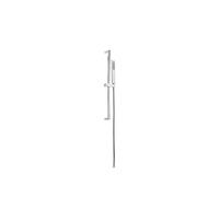 Columna de ducha con barra deslizante en latón con acabado cromado Cuadro Slim TRES - 90 cm