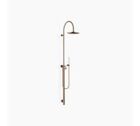 Columna de ducha Dornbracht con duchas monomando, sin ducha de mano, ducha de techo 300mm, 26024661-42, Color: bronce cepillado