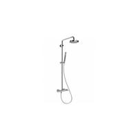 Columna de ducha monomando 56 cm latón cromo de alta calidad Tube de Unisan