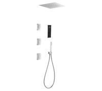 Columna de ducha para pared electrónica con tres vías en acabado cromado Smart Shower Roca