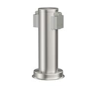 Columna de toma de jardín PORU para exterior IP44 2 vías acero inoxidable