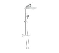 Roca A5A202EC00 - Columna de ducha termostática Even-T SQUARE, Version Nueva, Cromado