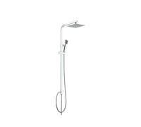 Columna monocomando para ducha con un diseño moderno de acabado cromado Minsk de Imex