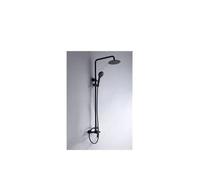 Barra de ducha Imex Roma | Extensible | Negro mate - Negro / Latón / Imex