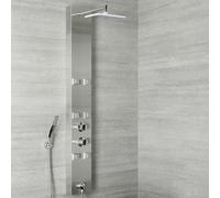 Columnas Hidromasaje Panel de Ducha Termostático en Acero Inoxidable Ducha Hidromasaje