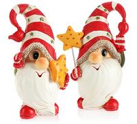 com-four® 1x XL Juego de Duendes navideños con un Bonito diseño | Ideal para tus decoraciones navideñas o como regalo