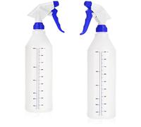 com-four® 2x Botella rociadora bomba rociadora de 360 grados resistente a | aceites animales y vegetales