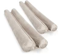 COM-FOUR® 2X Cortavientos para la Puerta, Junta Inferior de Puerta | cortavientos con doble junta - protección contra corrientes de aire y ruido