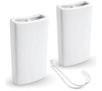com-four® 2x Humidificadores de Radiador de Cerámica | Evaporadores de agua con gancho para radiadores, humidificadores cerámicos para interiores