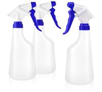 com-four® 3 Botellas pulverizadoras graduadas, bomba pulverizadora | hidrocarburos y disolventes - vial atomizador con boquilla ajustable - 600 ml