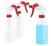 COM-FOUR® 3X Botella de Spray, rociador de Bomba de Agua con Rosca 28/400 | jardín - taller - coche - botella de spray con boquilla ajustable - 500ml