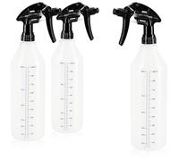 com-four® 3x Botella pulverizadora escala, Pulverizador de bomba | jardín - taller - automóvil