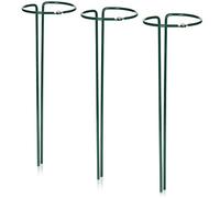 COM-FOUR® 3X macetero, macetero perenne para Flores (Altura: 35 cm) | macetero como soporte de flores - zarcillos - soporte para rosas - plantas perennes - anillo perenne redondo para el jardín