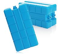 com-four® 3X Paquete de Hielo XXL en Azul, Bolsas de Hielo para Fiambrera | refrigerantes
