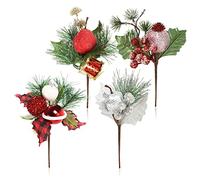 com-four® 4X arreglos Decorativos, ramitas como Grandes Decoraciones | hermosas decoraciones para habitaciones - también para coronas y arreglos florales.