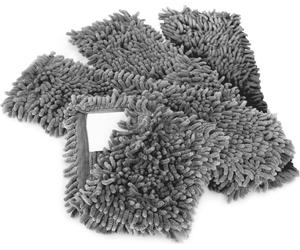 com-four® 4x: Funda de repuesto para mopas - Funda de microfibra de chenilla para una limpieza profunda de sus suelos