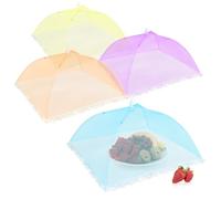 com-four® 4X Fundas para Moscas, Fundas de Colores para Alimentos | Fundas para Moscas para Comida - Comida - Fruta - 45 cm