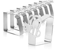 com-four® 8X Clips para Manteles Premium de Acero Inoxidable | Soportes para Telas para mantelería - Clips para Mesa para Interior y Exterior - Clips metálicos