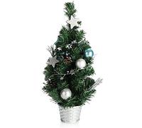 COM-FOUR® Árbol de Navidad Artificial con Bolas de Navidad | Árbol de Navidad decorado para la decoración de Navidad - Árbol de Navidad para la deco de Navidad