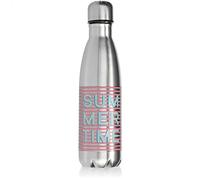com-four® Botella Térmica de Acero Inoxidable 500 ml | Botella térmica antigoteo con diseño para viajes, deporte y senderismo, reutilizable