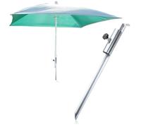 com-four® Soporte de sombrilla de metal macizo, Soporte de sombrilla