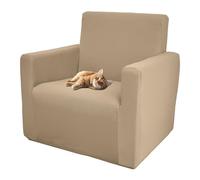 Comart - Funda Sillón Bright - Antideslizante - 1 Plaza - Beige