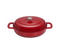 Combekk Cazuela de hierro fundido esmaltado Combekk Enameled Ø28 cm Pomo cherry-silver