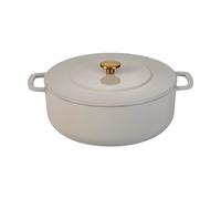 Combekk Olla de hierro fundido esmaltada Combekk Enameled Ø28 cm Pomo sand-gold
