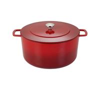 Combekk Olla de hierro fundido esmaltada Combekk Enameled Ø32 cm Pomo cherry-silver
