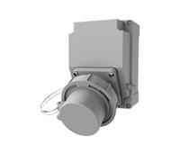 Combinación de enchufes Mennekes, modelo 8109264, grado de protección IP67, conector CEE de montaje, 32A, 5 polos, 1 hora