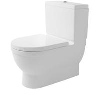 Combinación de inodoro de pie Duravit Starck 3, modelo "Big Toilet"