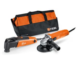 Combo de herramientas Fein con ventajas: amoladora angular compacta CG 7-125 y MM 300 | 99100000834